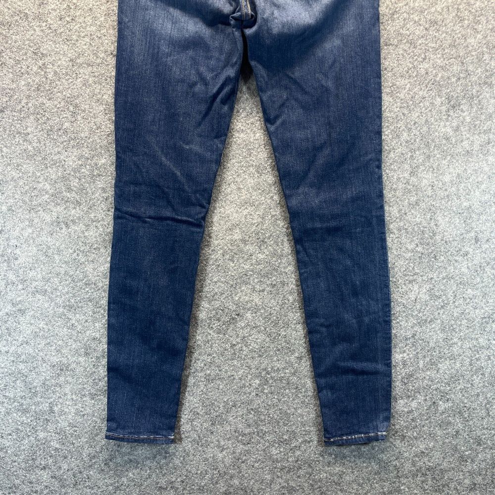 Frame Jeans Women's 27 Le High Skinny Dark Blue Stretch Denim High Rise - Picture 11 of 13